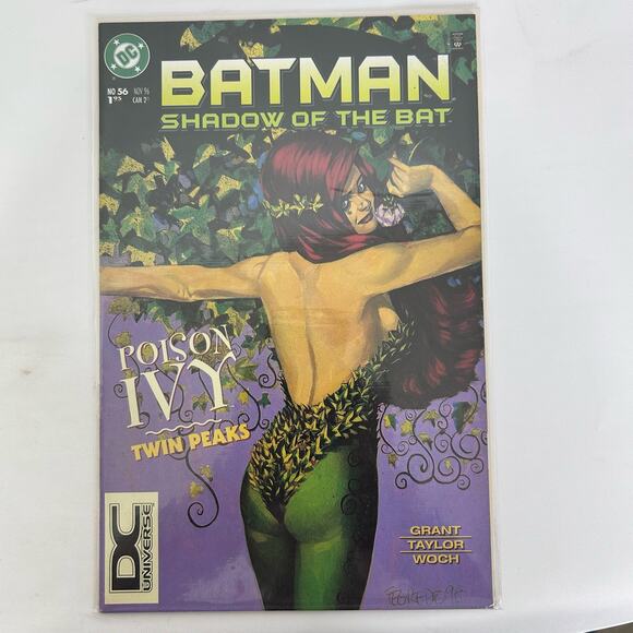 Batman Shadow Of The Bat #56 DC Universe Logo Variant DCU Poison Ivy - Picture 1 of 6